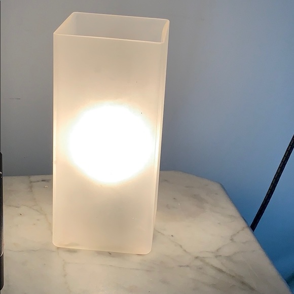 Other - Frosted Square table lamp